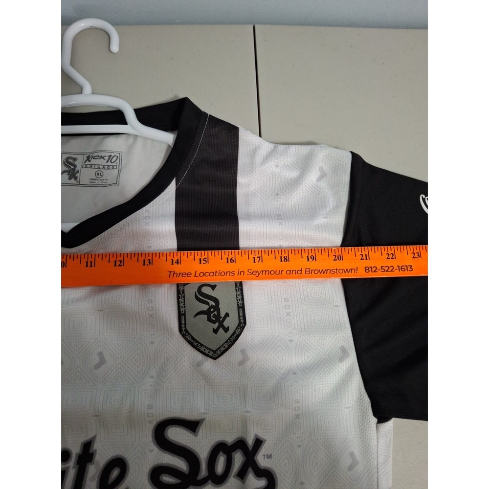 LOS‎ WHITE SOX Baseball CHICAGO SGA 5/5/18 XL Soccer JERSEY FUTBOL SHIRT - Picture 6 of 8